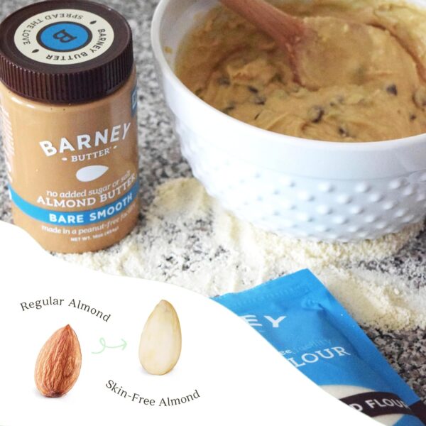 Barney Butter Almond Butter, Bare Smooth, No Added Sugar or Salt - Image 2