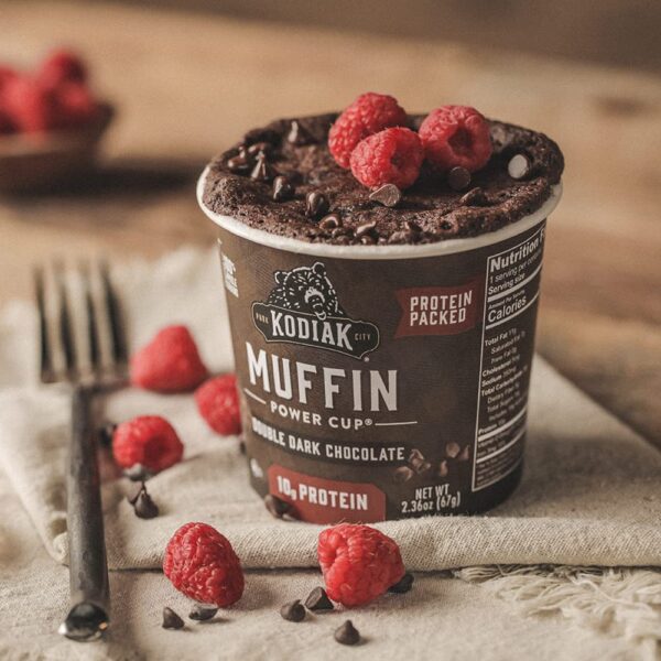 Kodiak Cakes Minute Muffins, Double Dark Chocolate, 2.36 Ounce - Image 4